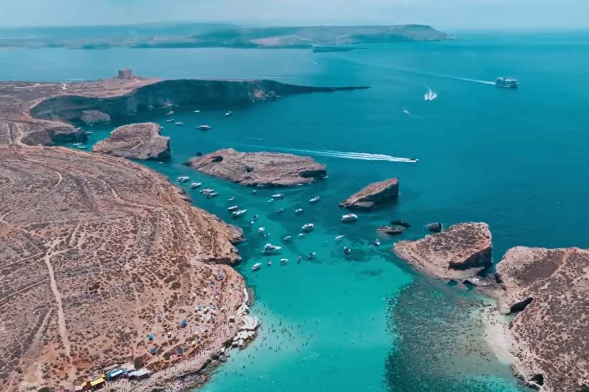 malta iz drona snimljena